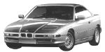 BMW E31 B3876 Fault Code